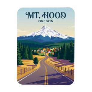Magnet Flexible Route du Mont Hood USA