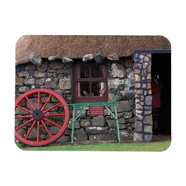 Magnet Flexible Royaume-Uni, Écosse, île de Skye, pierre (Horizontal)
