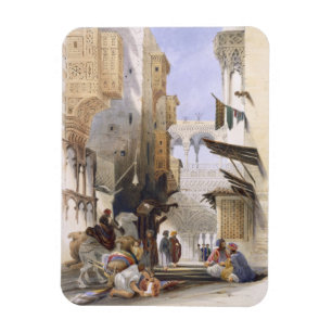 Magnet Flexible Rue menant à l'EL Azhar, le Caire grand, pub. 184