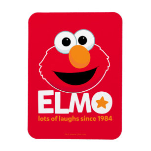 Magnet Flexible Rue Sésame Elmo Beaucoup de rires depuis 1984