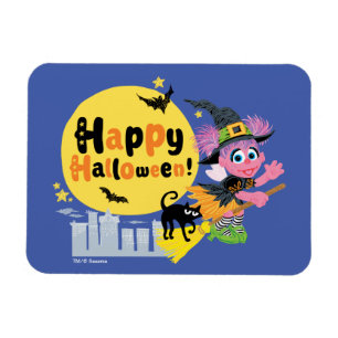 Magnet Flexible Rue Sésame   Motif d'Halloween