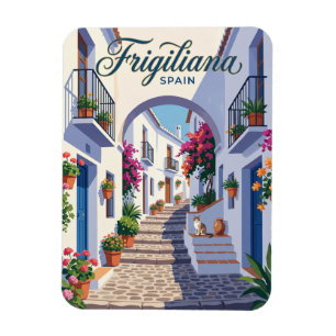 Magnet Flexible Ruelle à Frigiliana Espagne