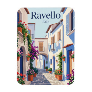 Magnet Flexible Ruelle de Ravello, Côte amalfitaine Italie