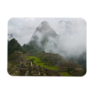 Magnet Flexible Ruines antiques de Machu Picchu avec les Andes