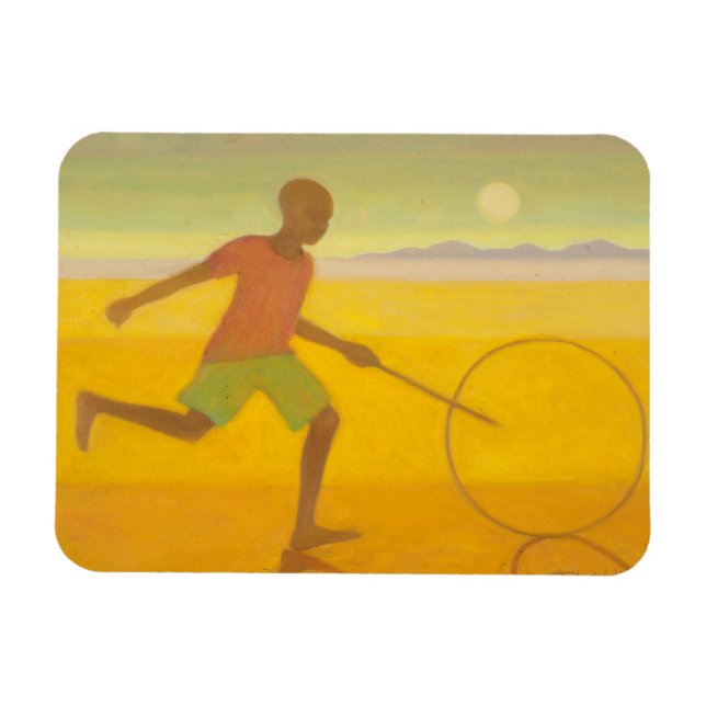 Magnet Flexible Running Boy 2010 (Horizontal)