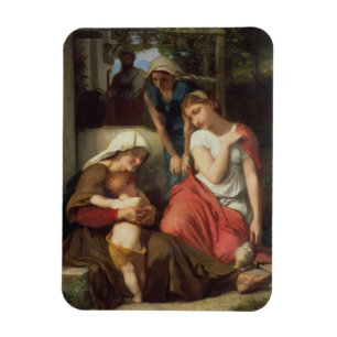 Magnet Flexible Ruth et Naomi, 1859 (huile sur la toile)