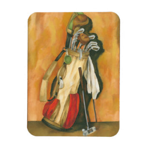 Magnet Flexible Sac de golf avec le gant par Jennifer Goldberger
