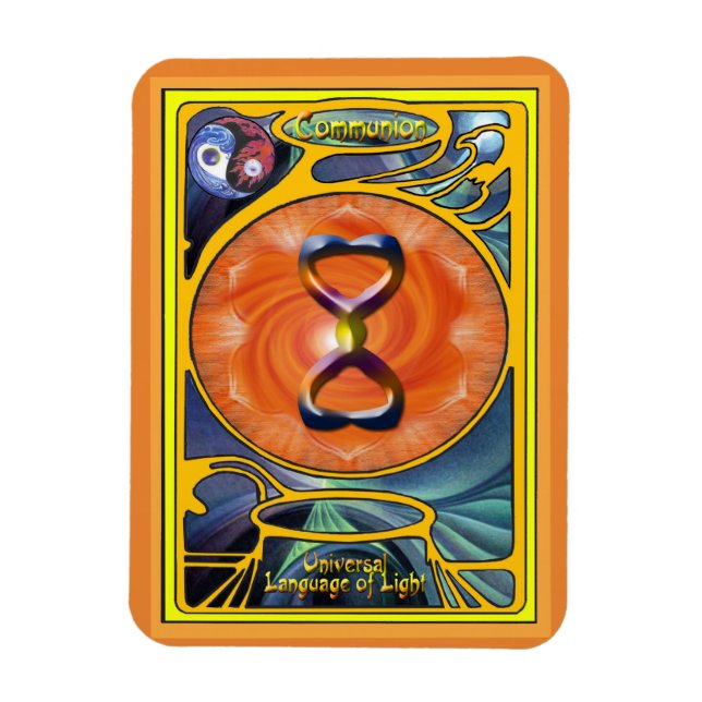 Magnet Flexible Sacral Chakra - Communion (Vertical)
