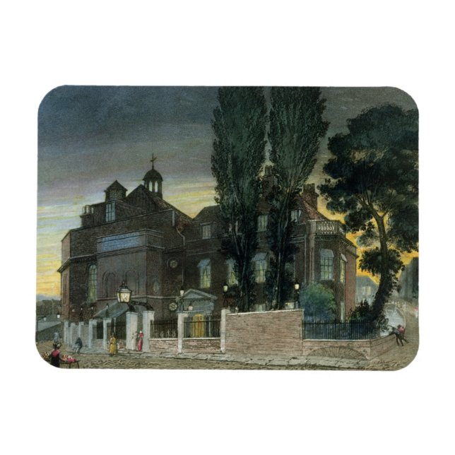 Magnet Flexible Sadler's Wells, 1826 (gravure en couleur) (Horizontal)
