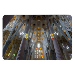 Magnet Flexible Sagrada Familia.Intérieur