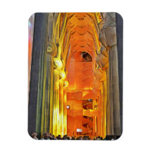 Sagrada Familia. Intérieur. Vue 1.