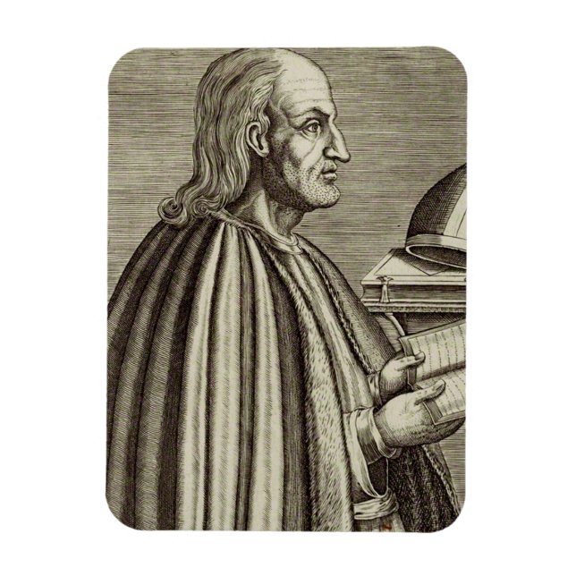 Magnet Flexible Saint Anselme de Canterbury Docteur de l'Église (Vertical)