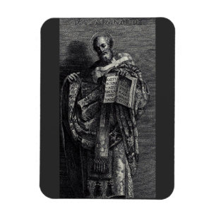 Magnet Flexible Saint Athanase d'Alexandrie Art Graphique