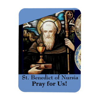 Magnet Flexible Saint Benoît de Nursia