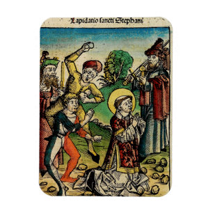 Magnet Flexible Saint Étienne le Protomartyr Iconographie d'art fi