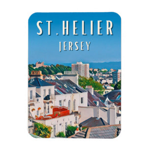 Magnet Flexible Saint Helier, la ville côtière