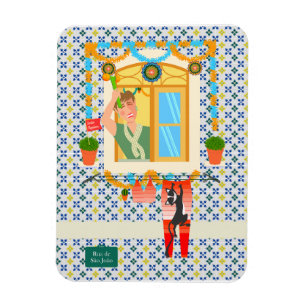 Magnet Flexible Saint John Portugais Festa Voisin