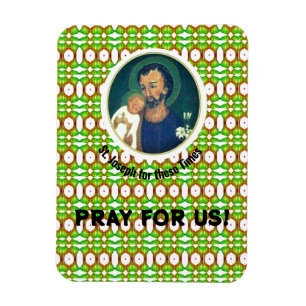 Magnet Flexible Saint Joseph for these Times