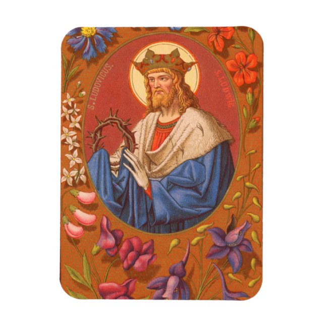 Magnet Flexible Saint Louis IX le roi (PM 05) (Vertical)