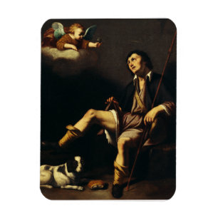 Magnet Flexible Saint Roch et l'Ange par Guy François