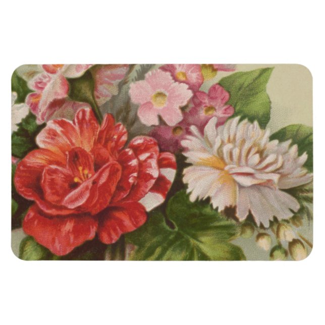 Magnet Flexible Saint-Valentin antique, L. Prang & Co., 1882  (Horizontal)