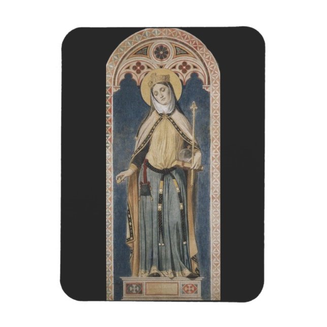 Magnet Flexible Sainte Adélaïde d'Italie Miséricorde Impériale Art (Vertical)