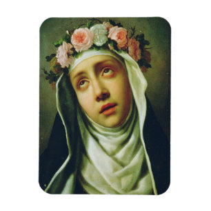 Magnet Flexible Sainte Rose de Lima L'Ange du Pérou Beaux-Arts