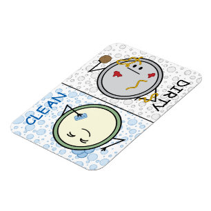 Magnet Flexible Sale ou propre - plats de bande dessinée de statu