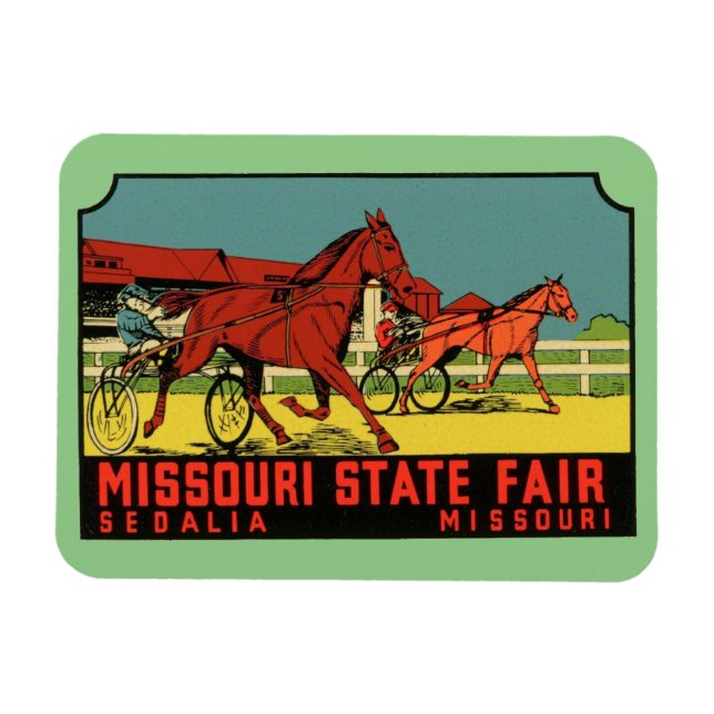 Magnet Flexible Salon d'Etat Sedalia Missouri (Horizontal)