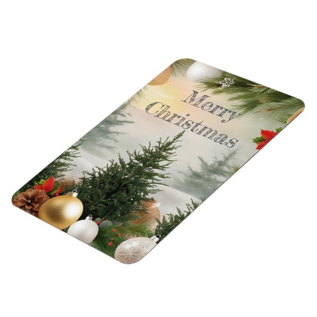Magnet Flexible Salutation de Noël (Côté Gauche)
