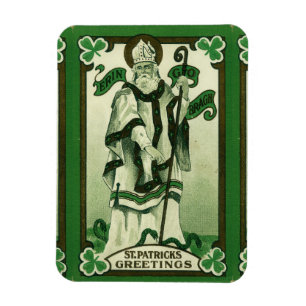 Magnet Flexible Salutations de St. Patrick (Erin Go Braugh)