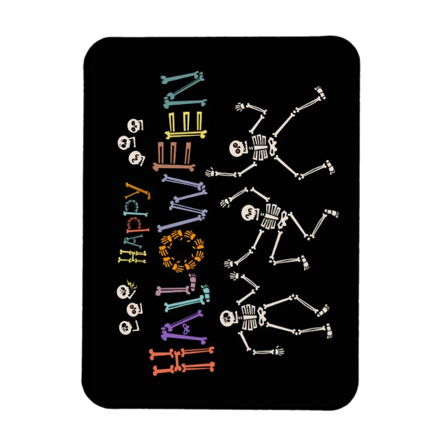 Magnet Flexible Salutations d'Halloween (Vertical)