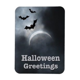 Magnet Flexible Salutations d'Halloween éffrayante Eclipse
