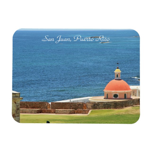 Magnet Flexible San Juan, Porto Rico, photographie, Caraïbes (Horizontal)