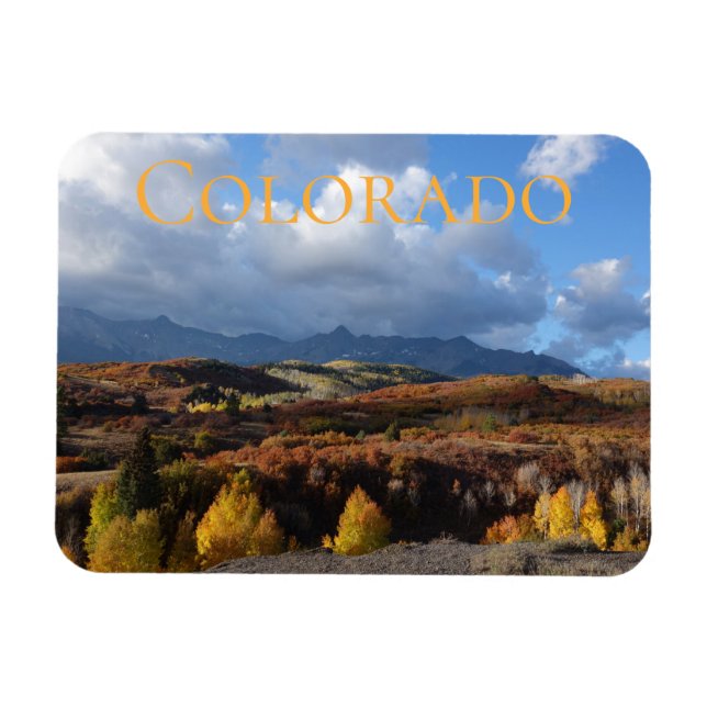 Magnet Flexible San Juan Range sur le Dallas Divide Telluride CO (Horizontal)