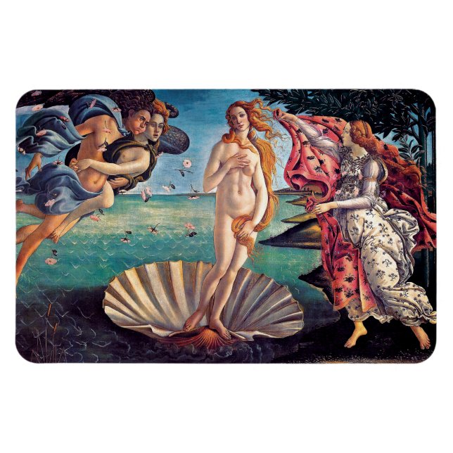 Magnet Flexible Sandro Botticelli - Naissance de Vénus - Beaux-Art (Horizontal)