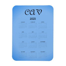 Magnet Flexible Sangria Cornflower Blue