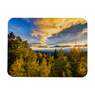 Magnet Flexible Santa Fe National Forest at Sunset in Autumn