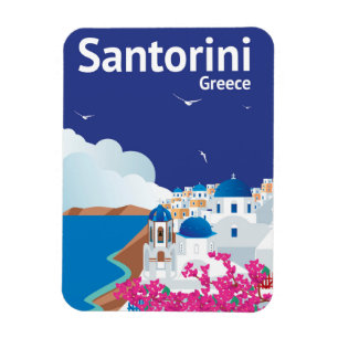 Magnet Flexible Santorin Grèce