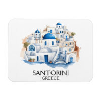 Santorin Grèce Bleu Toit Bâtiments Architecture