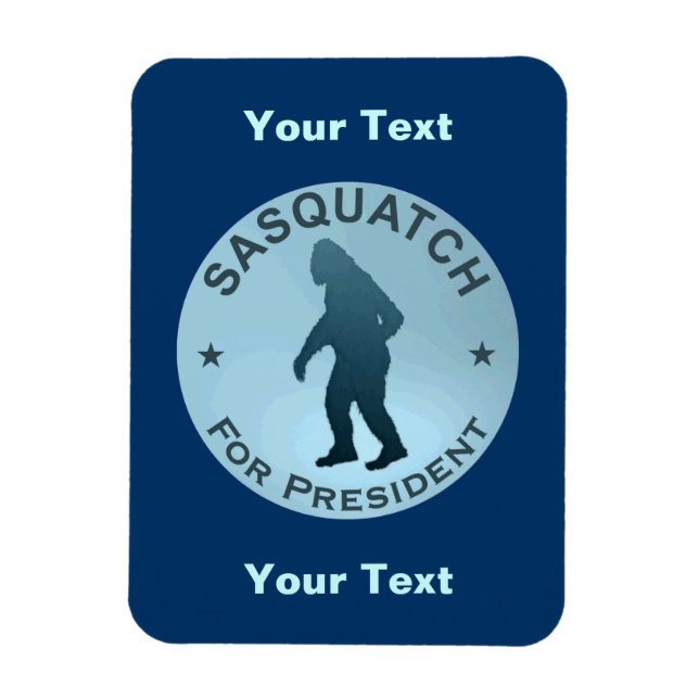 Magnet Flexible Sasquatch, Président (Vertical)