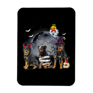 Magnet Flexible Satan Witch Mummy Halloween Cost