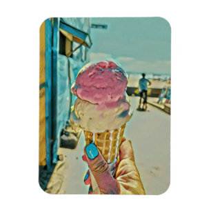 Magnet Flexible Saveur de crème glacée