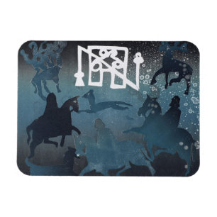 Magnet Flexible Scène de chasse Pictish I 1995
