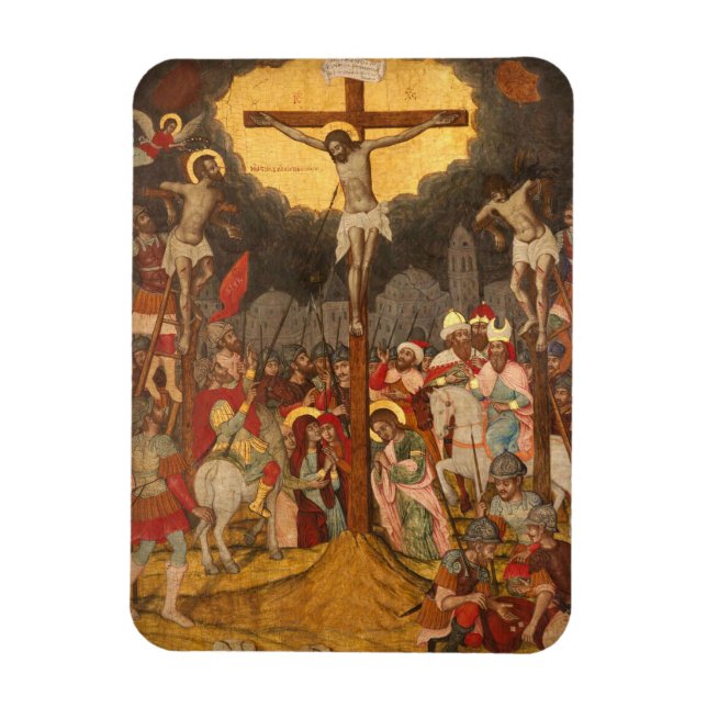 Magnet Flexible Scène de crucifixion 1711 (Vertical)