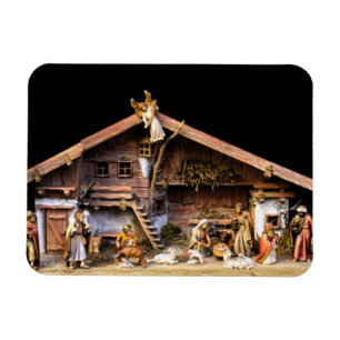 Magnet Flexible Scène de la Nativité de Noël