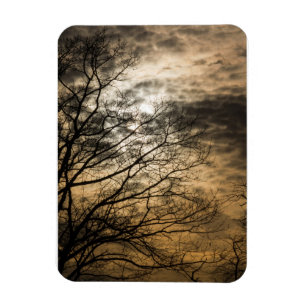 Magnet Flexible Scène de soleil nuageux