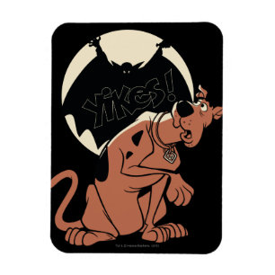 Magnet Flexible Scooby-Doo "Yikes !" Ombre de vampire