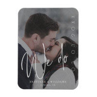 Script moderne | Photo romantique Sauvez la date