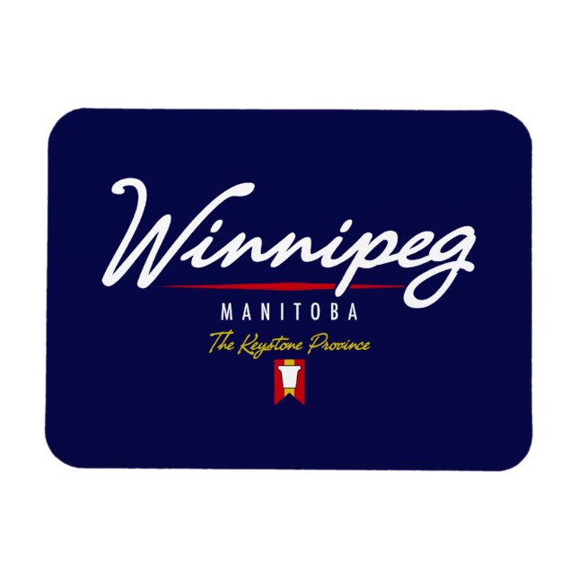 Magnet Flexible Script Winnipeg (Horizontal)
